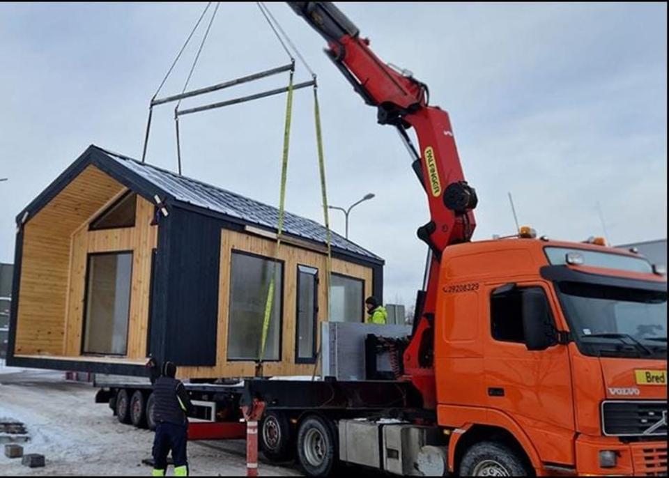 Modulhaus aus Lettland