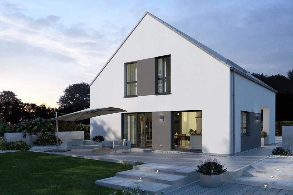 Familientraum mit integriertem Carport