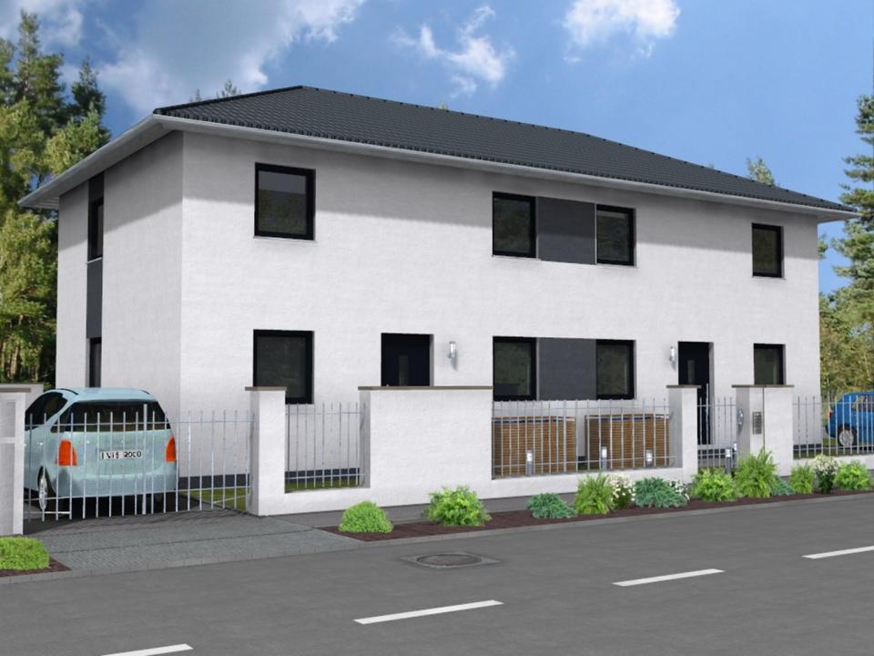 Frohnau: Neubau eines Doppelhauses