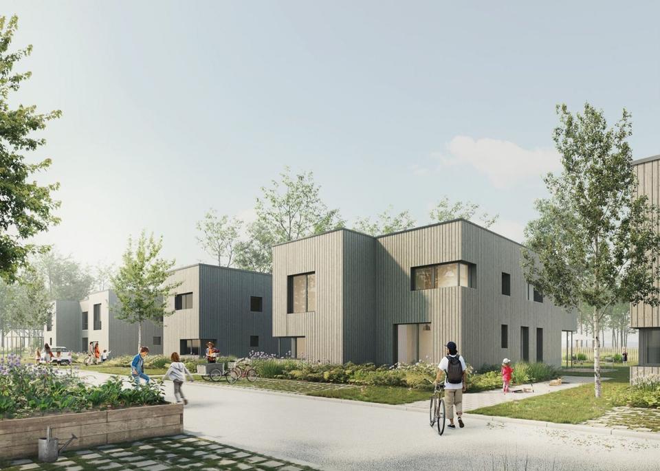 Stadt. Land. Plus. Deine moderne Doppelhaushälfte im Grünen