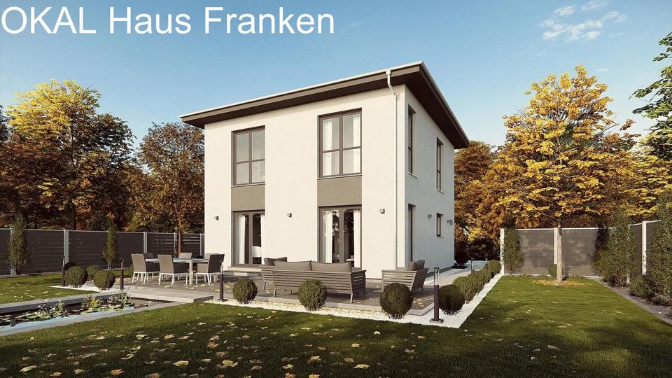 Wohnliche Stadtvilla mit klaren Formen - ein echter Wohlfühlort Im Neubaugebiet Exing Ost - SV11