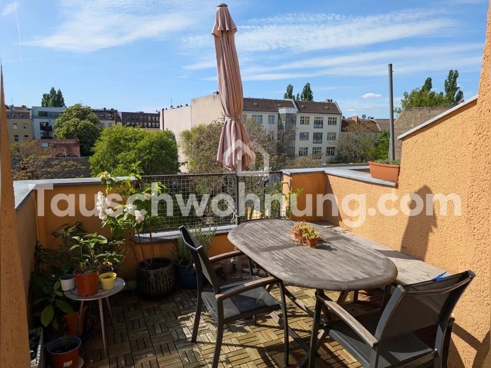 [TAUSCHWOHNUNG] 3 Zimmer Wohnung im Wedding mit schöner großer Dachterasse