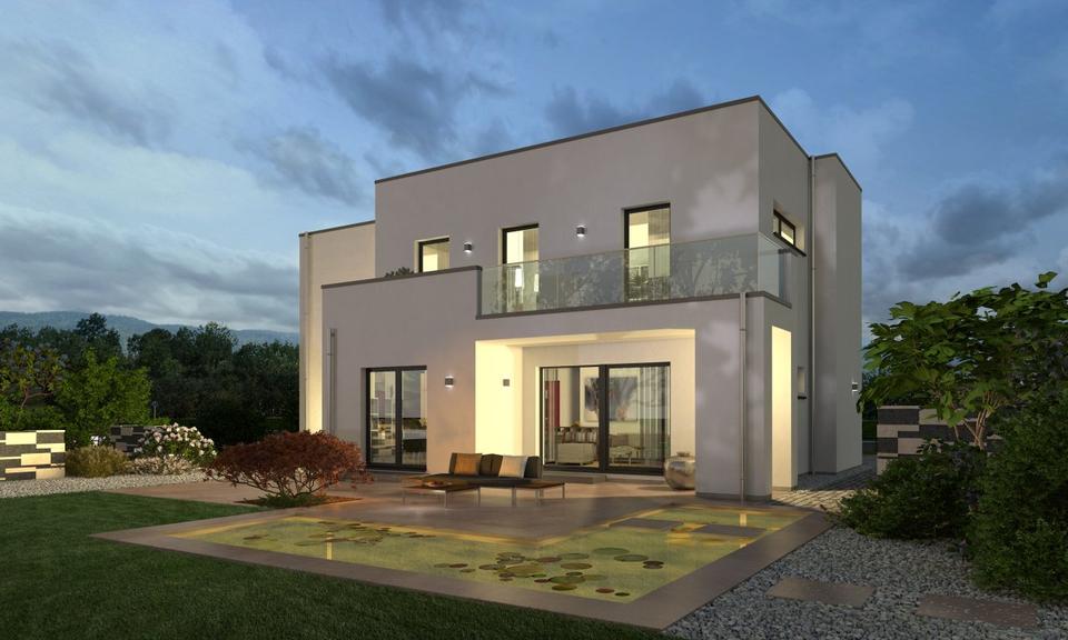 Sie bekommen von mir nur das Beste an einer Villa mit Flachdach ! Im Preis ist auch schon das Grundstück beinhaltet !