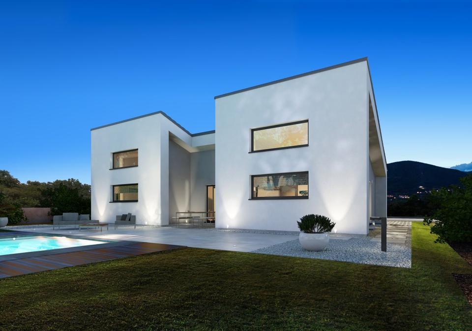 Auf einer Ebene wohnen im exklusivsten Design mit viel Platz ! Mit Grundstück berechnet!