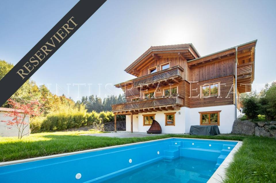 *Reserviert* Modernes Chalet mit Einliegerwohnung und idyllischem Garten