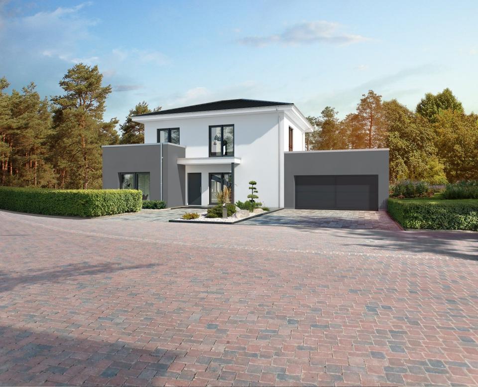 Modernes Haus mit Anbau im exklusivem Design wie für sie gemacht ! Mit Grundstück !
