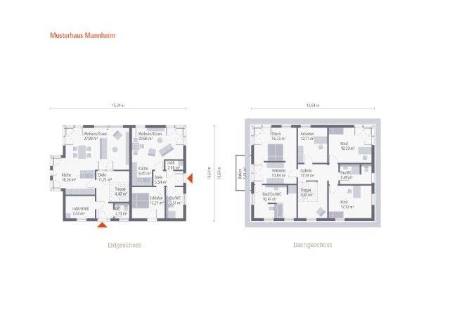 2-Familienhaus mit je 5 Zimmer ! Je Wohnung mit anteiligen Grundstück 485.000,-EUR !